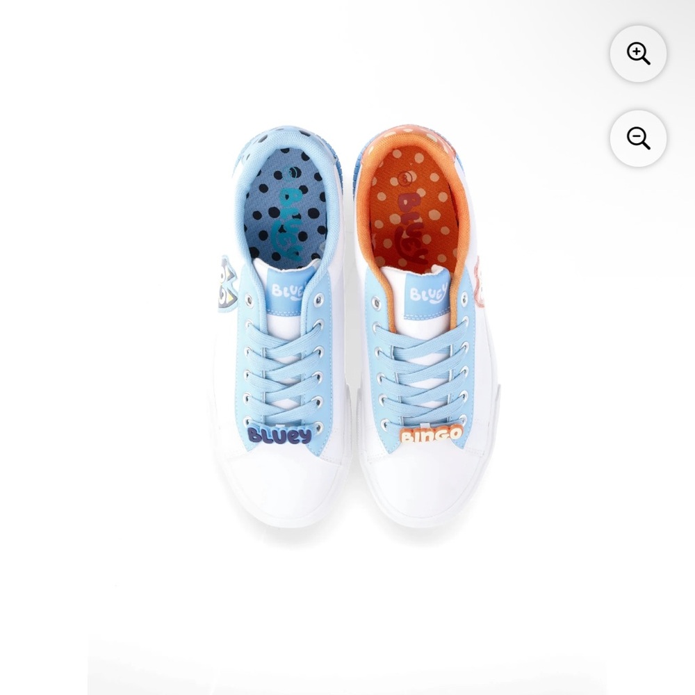 Kids Shoes - Blue and Orange